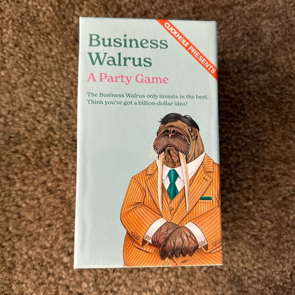 Board game business walrus